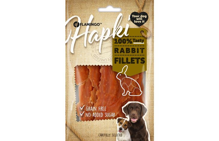 Snacks Hapki Fillet with rabbit | 525189 | Flamingo Pet Products