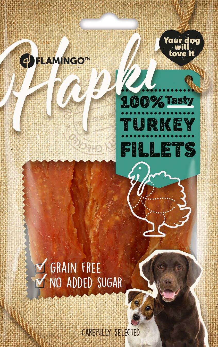 Flamingo Snacks Hapki Fillet with turkey 