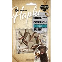 Flamingo Snacks Hapki Sushi cubes with ostrich & fish 