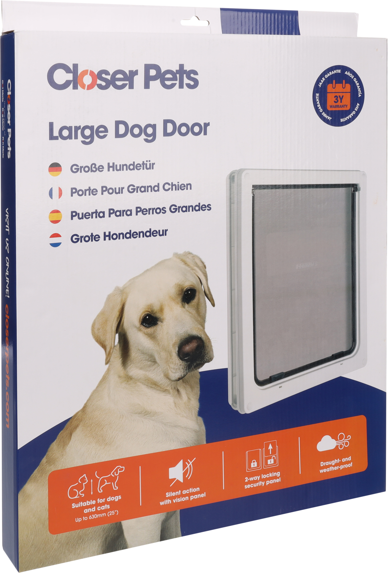 Pet Mate® Porta per cani Dog Mate Bianco