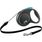 Flexi Retractable leash Black Design Cord Black Blue