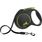 Flexi Retractable leash Black Design Tape Black Green