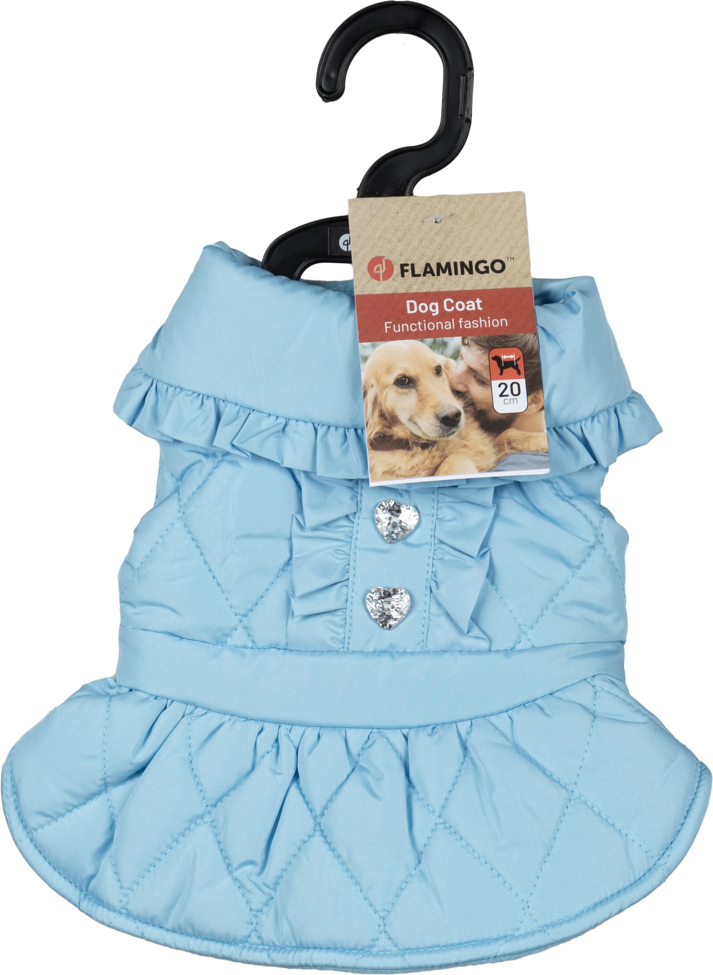 Flamingo Jas Jewel Lichtblauw