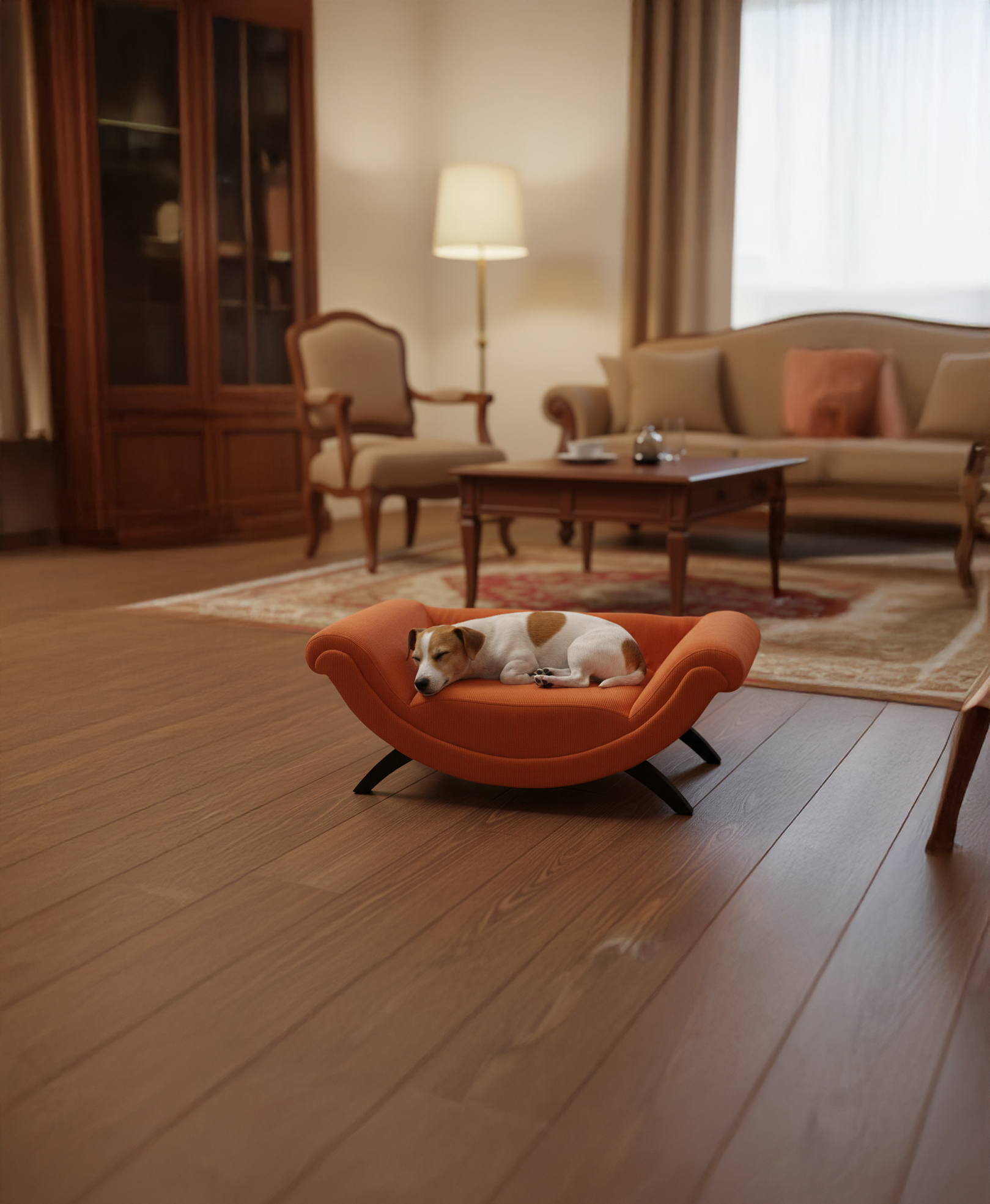 Flamingo Sofa Dingo Rectangle Orange