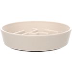 Feeding bowl Slow feeder Kana Round Beige