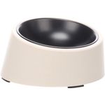 Feeding and drinking bowl Kana Beige & Black
