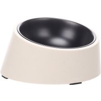 Flamingo Feeding and drinking bowl Kana Beige & Black