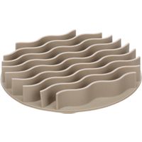 Flamingo Slow feeder insert for feeding bowl Kaja Round Taupe