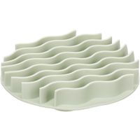 Flamingo Slow feeder insert for feeding bowl Kaja Round Light green