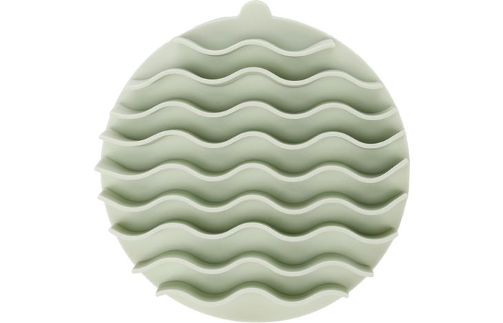 Flamingo Slow feeder insert for feeding bowl Kaja Round Light green