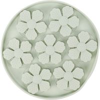 Flamingo Lick pad Fleur Round Light green