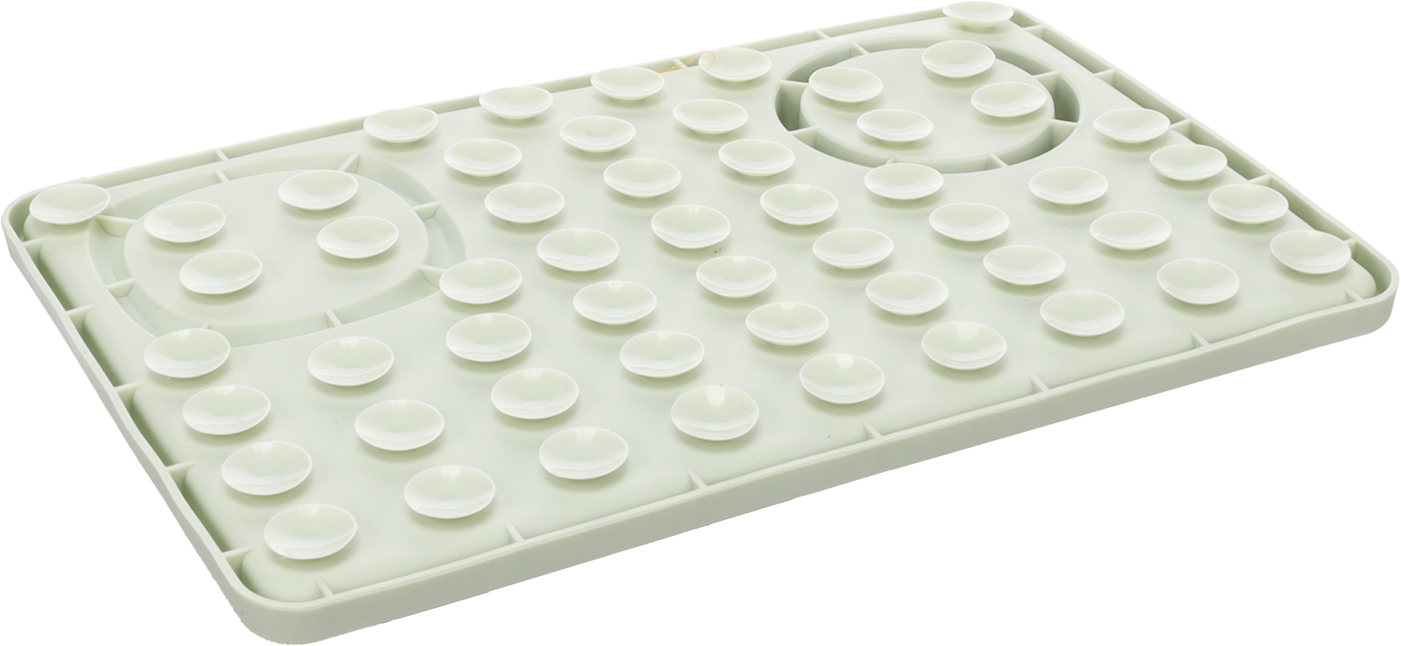 Flamingo Lick pad Pengu Rectangle Light green
