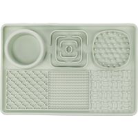 Flamingo Lick pad Pengu Rectangle Light green