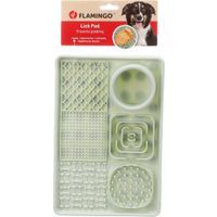 Flamingo Lick pad Pengu Rectangle Light green