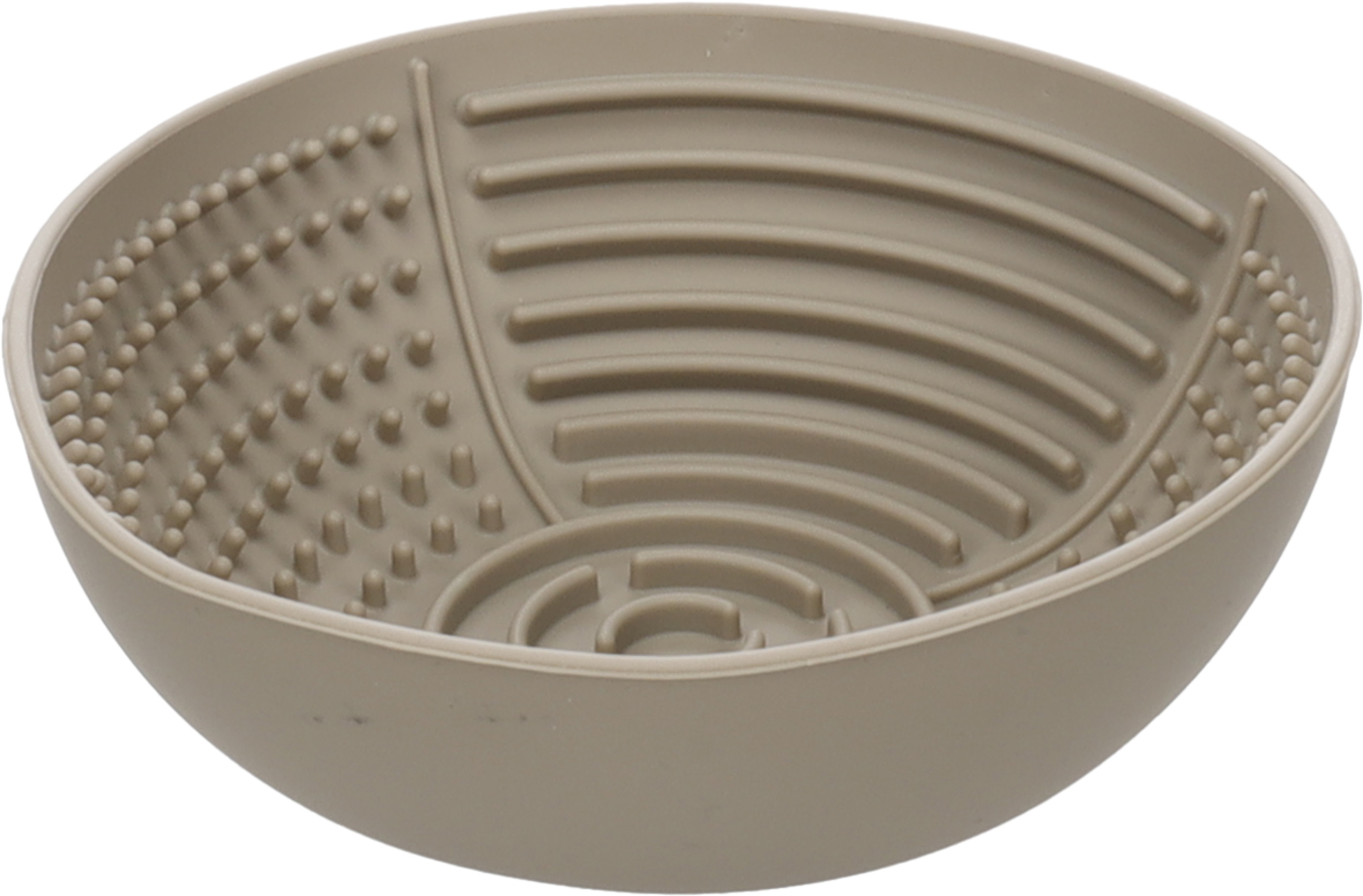 Flamingo Lick pad Laslo Round Taupe