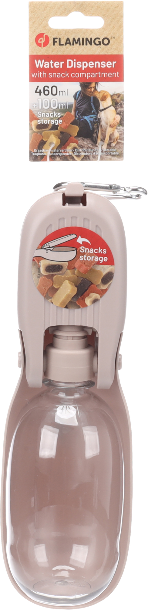 Flamingo Drinking bottle Takor Taupe