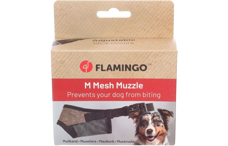 Flamingo Muilband Nobit Beige