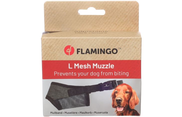 Flamingo Maulkorb Nobit Khaki