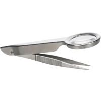 Flamingo Tweezers Lookie with magnifier