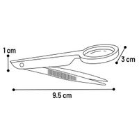 Flamingo Tweezers Lookie with magnifier