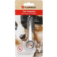Flamingo Tweezers Lookie with magnifier