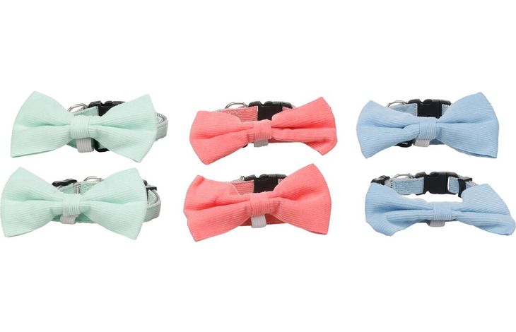 Flamingo Collar Puppy with bow tie Elfi Multiple colours