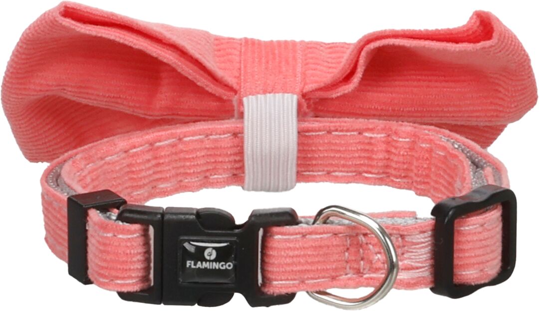 Flamingo Collar Puppy with bow tie Elfi Multiple colours