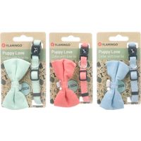 Flamingo Collar Puppy with bow tie Elfi Multiple colours