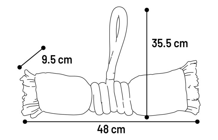 Flamingo Giocattolo Joanie Corda da tirare Twist Porpora