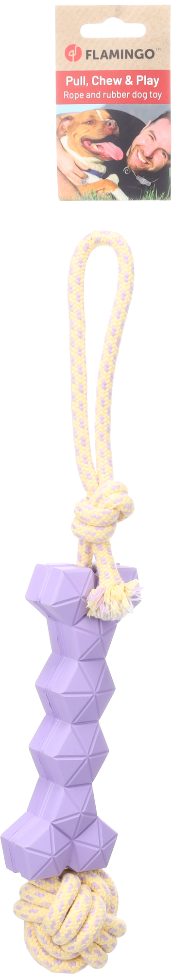 Bobine de Fil Nylon Tressé Ciré Rose 260 mètres