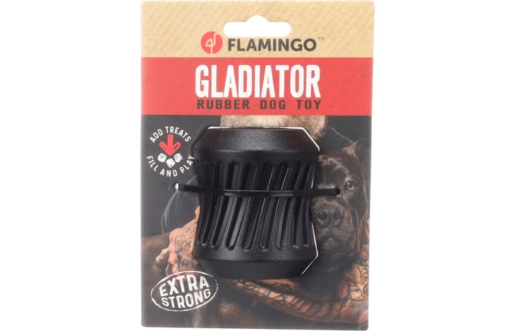 Flamingo Speelgoed Gladiator Cilinder Zwart