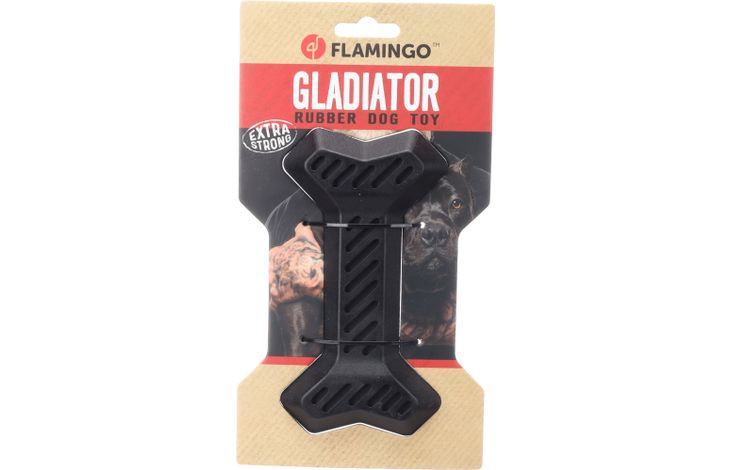 Flamingo Speelgoed Gladiator Been Zwart