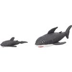 Spielzeug Flipper Hai Grau