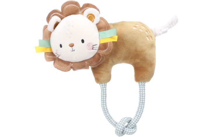 Flamingo Speelgoed Puppy Kobe Leeuw met touw Bruin