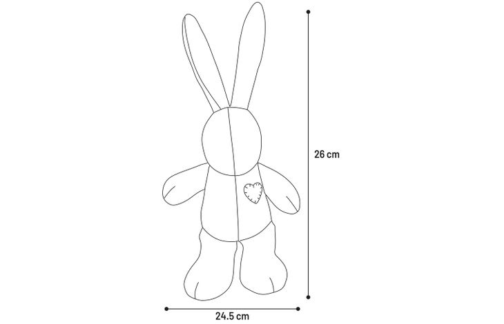 Flamingo Toy Softa Rabbit Pink