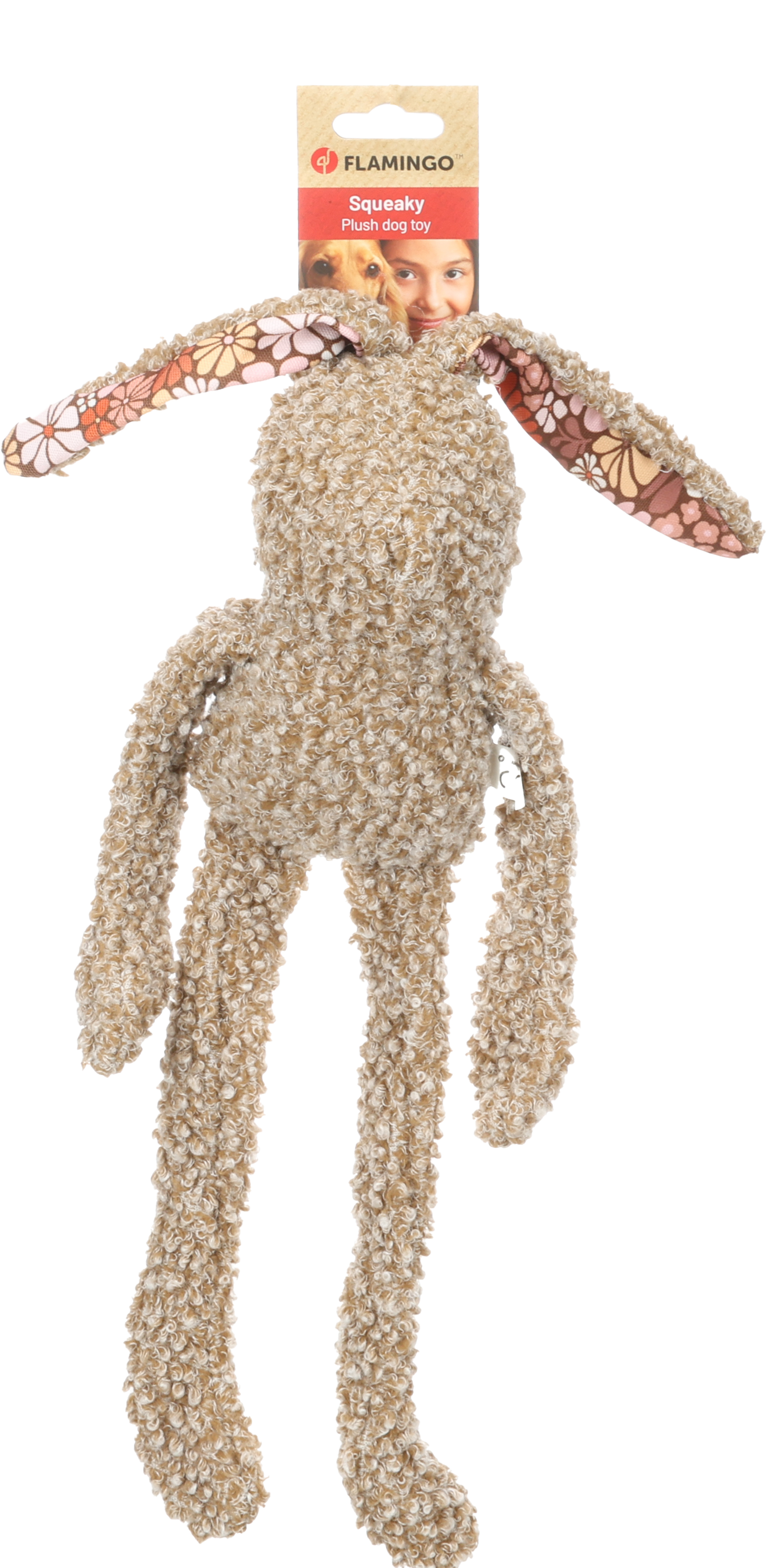 Flamingo Toy Rozette Rabbit Brown