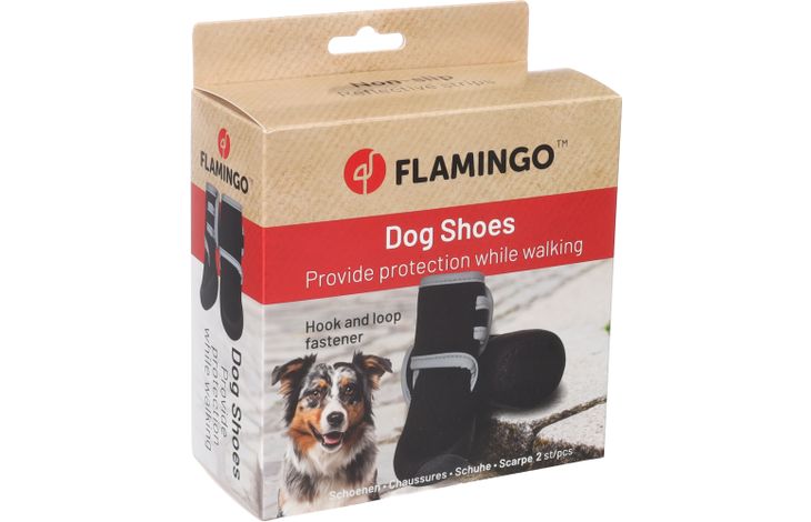 Flamingo Schoen Laky 2 st Zwart