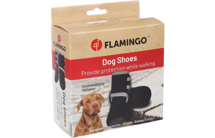 Flamingo Schoen Laky 2 st Zwart