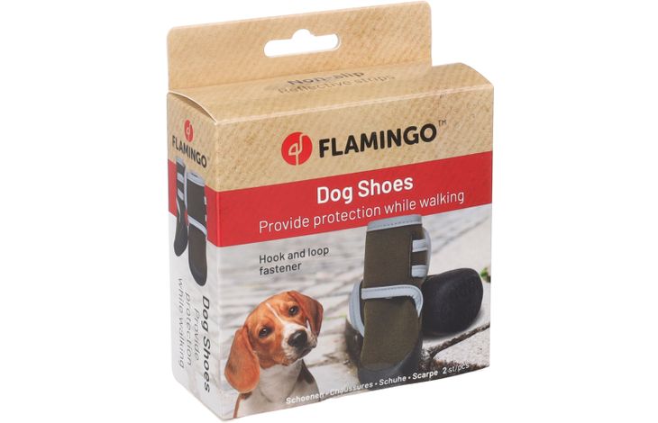 Flamingo Schoen Laky 2 st Groen