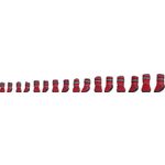 Chaussures Kajan 2 pcs Rouge