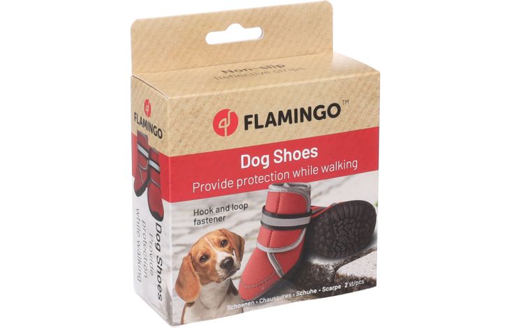 Flamingo Schoen Kajan 2 st Rood