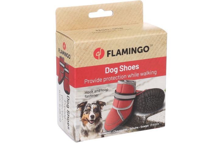 Flamingo Schoen Kajan 2 st Rood