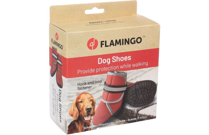 Flamingo Schoen Kajan 2 st Rood