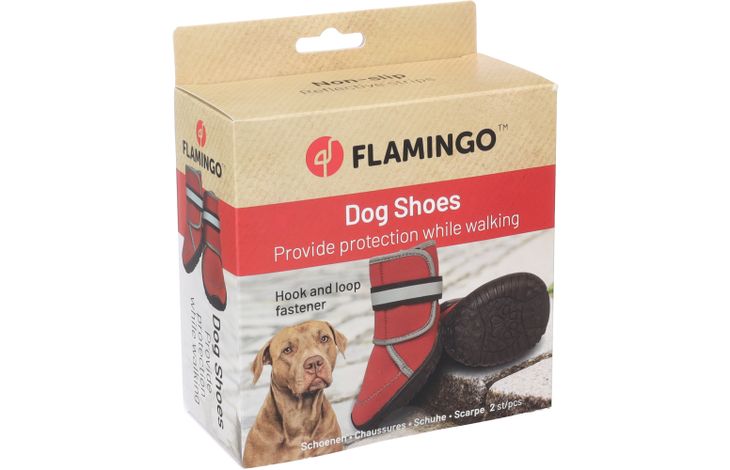 Flamingo Schoen Kajan 2 st Rood