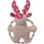 Kerst Speelgoed Krola Rendier & Ring Bruin