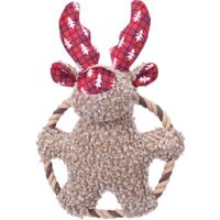 Flamingo Kerst Speelgoed Krola Rendier & Ring Bruin