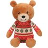 Kerst Speelgoed Swetti Meerdere uitvoeringen Beer Beige, Groen, Lichtbruin, Rood, Wit, Zwart Kerstmotief