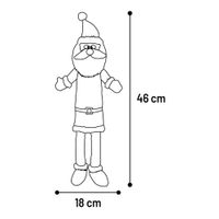 Flamingo Natale Giocattolo Patri Babbo Natale Rosso