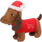 Christmas Toy Tikko Dog Brown