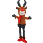 Christmas Toy Jeffra Reindeer Brown